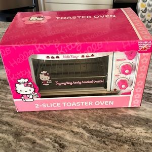Hello kitty toaster oven.